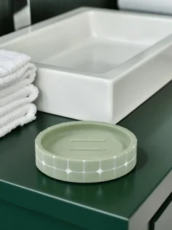 Showerdrape - Set van 4 Mosaica badkameraccessoires
