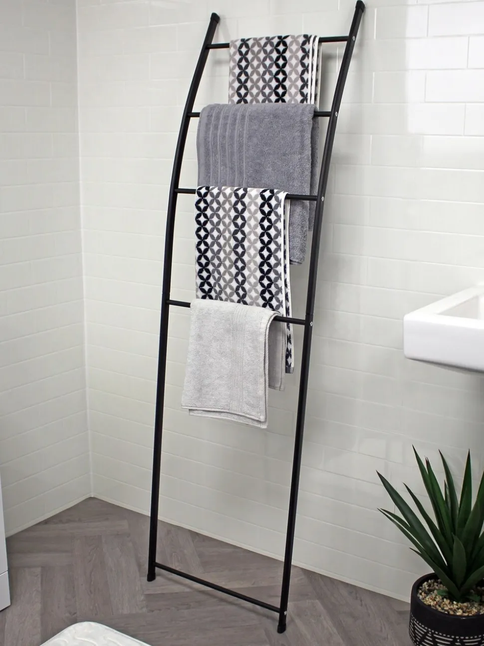 Showerdrape Apex Towel Ladder Stand