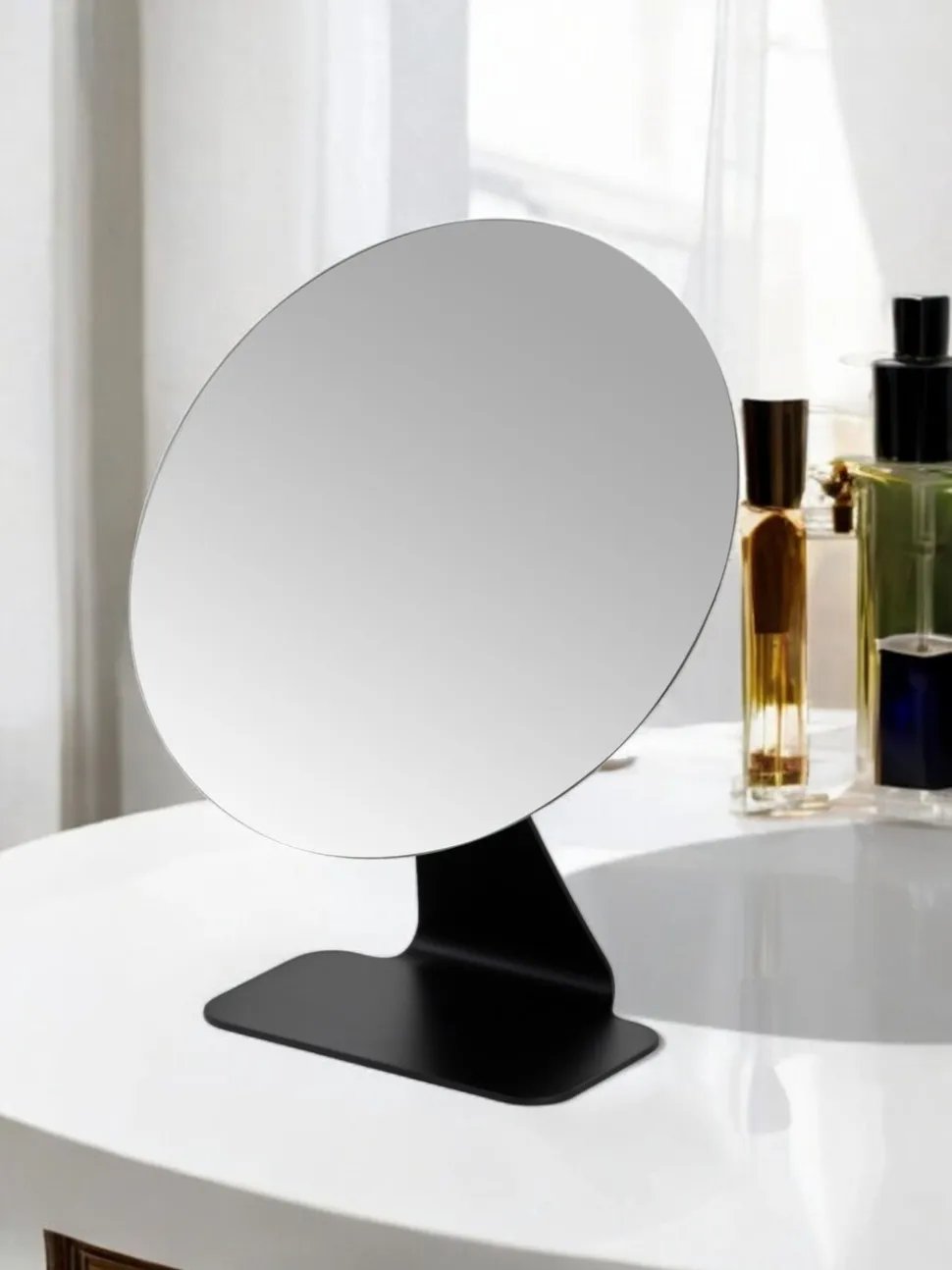 Showerdrape Corus Round Vanity Mirror