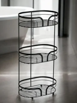 Showerdrape Dante Floor Caddy and Mini Shower Caddy Set