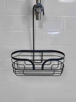 Showerdrape Dante Floor Caddy and Mini Shower Caddy Set