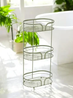 Showerdrape Dante Floor Caddy and Mini Shower Caddy Set