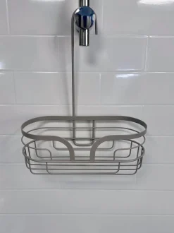 Showerdrape Dante Floor Caddy and Mini Shower Caddy Set