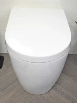 Showerdrape D-Shape Soft Close Two Button Release Detroit Toilet Seat