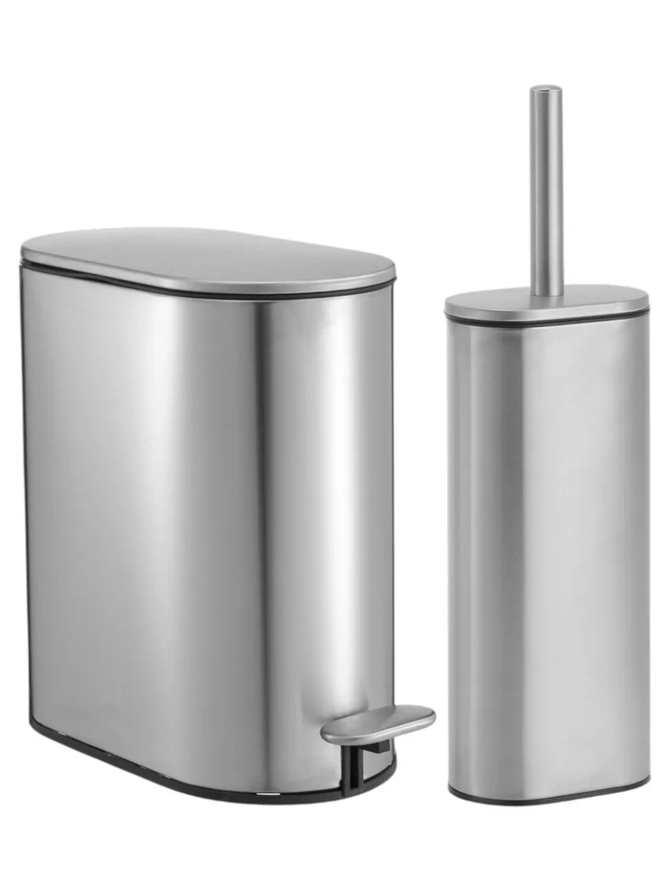 Showerdrape Fortuna 5L Soft Close Bathroom Pedal Bin and Toile Set