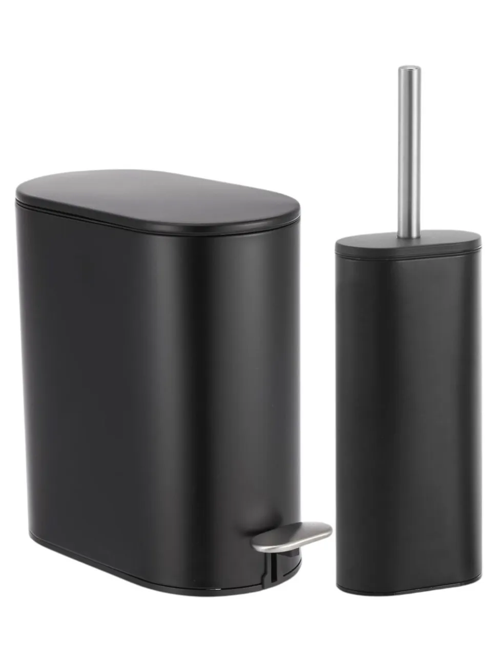 Showerdrape Fortuna 5L Soft Close Bathroom Pedal Bin and Toile Set