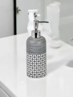 Showerdrape Ravello Geo Floral Liquid Soap Dispenser