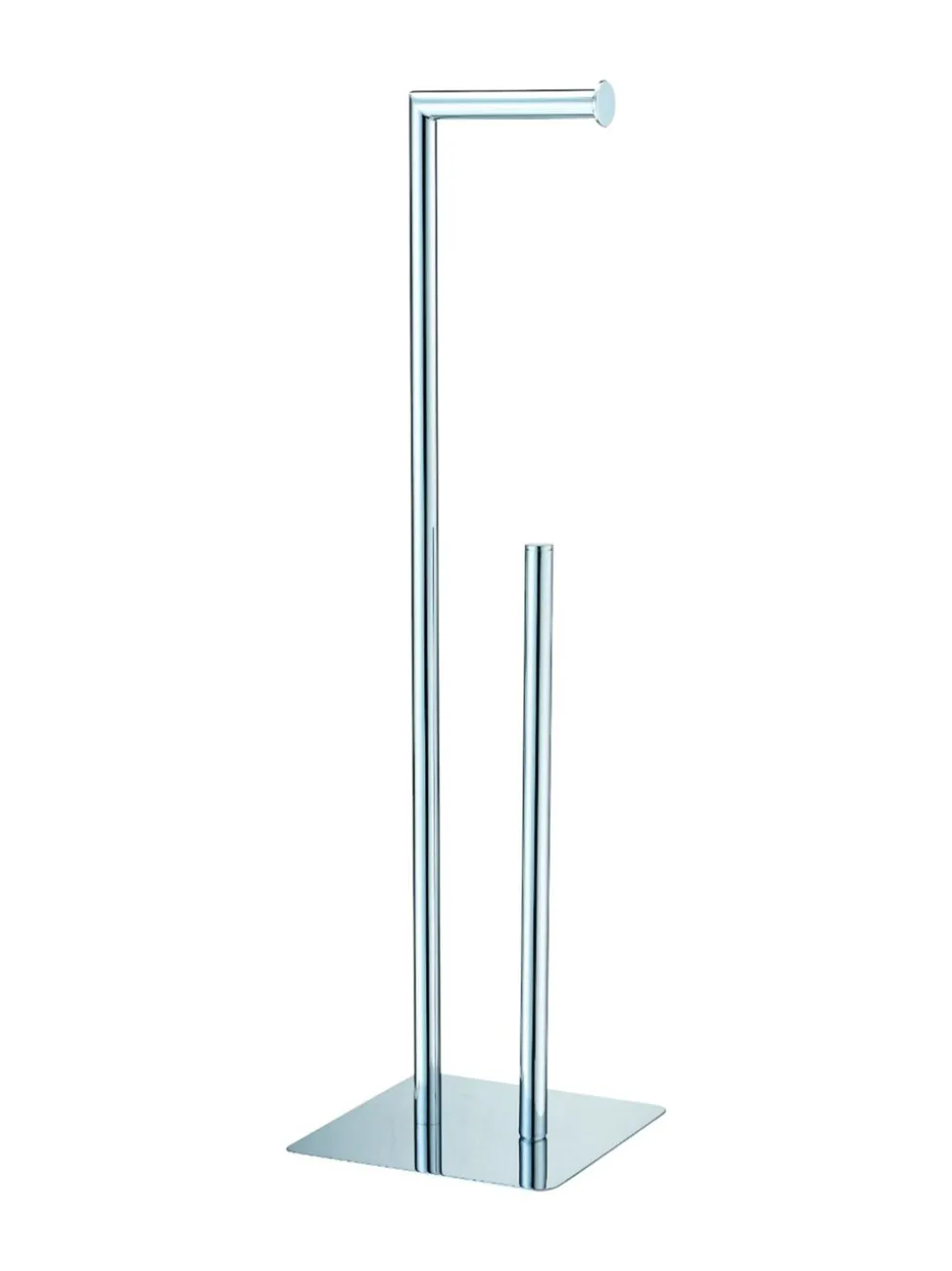 Showerdrape Stamford vrijstaande toiletrol- en reservepapierhouder