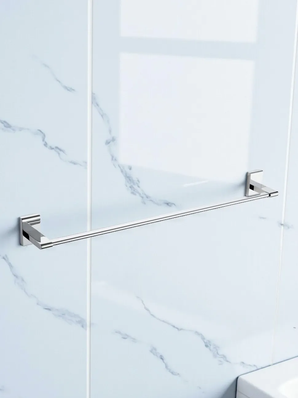 Showerdrape Unity Wall Mounted Rail Towel