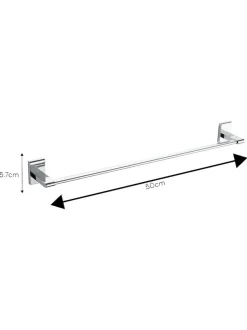 Showerdrape Unity Wall Mounted Rail Towel