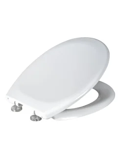 Showerdrape zachte toiletbril met knopen