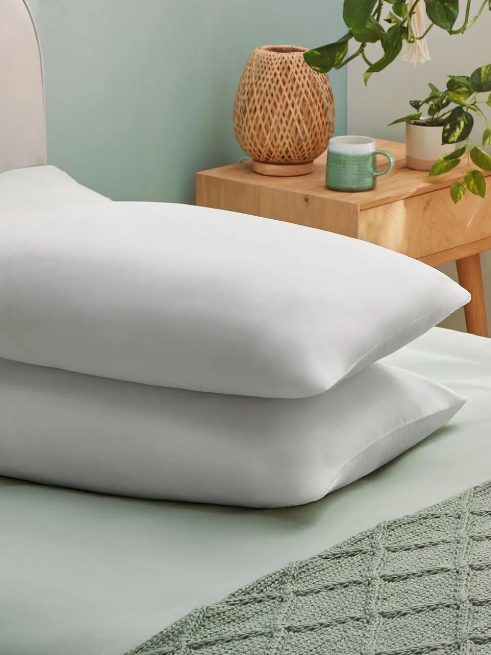 Silentnight - Verpakking van 2 medium anti-allergiekussens