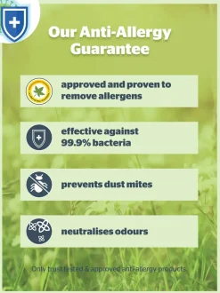 Silentnight - Verpakking van 2 medium anti-allergiekussens