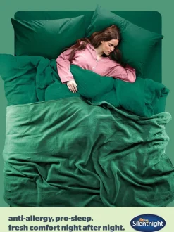Silentnight - Verpakking van 2 medium anti-allergiekussens