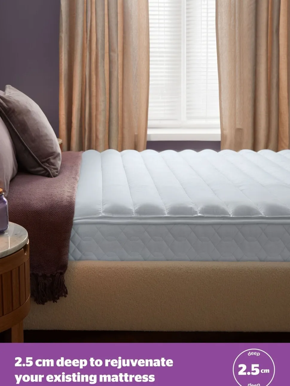 Silentnight Deepsleep dekmatras