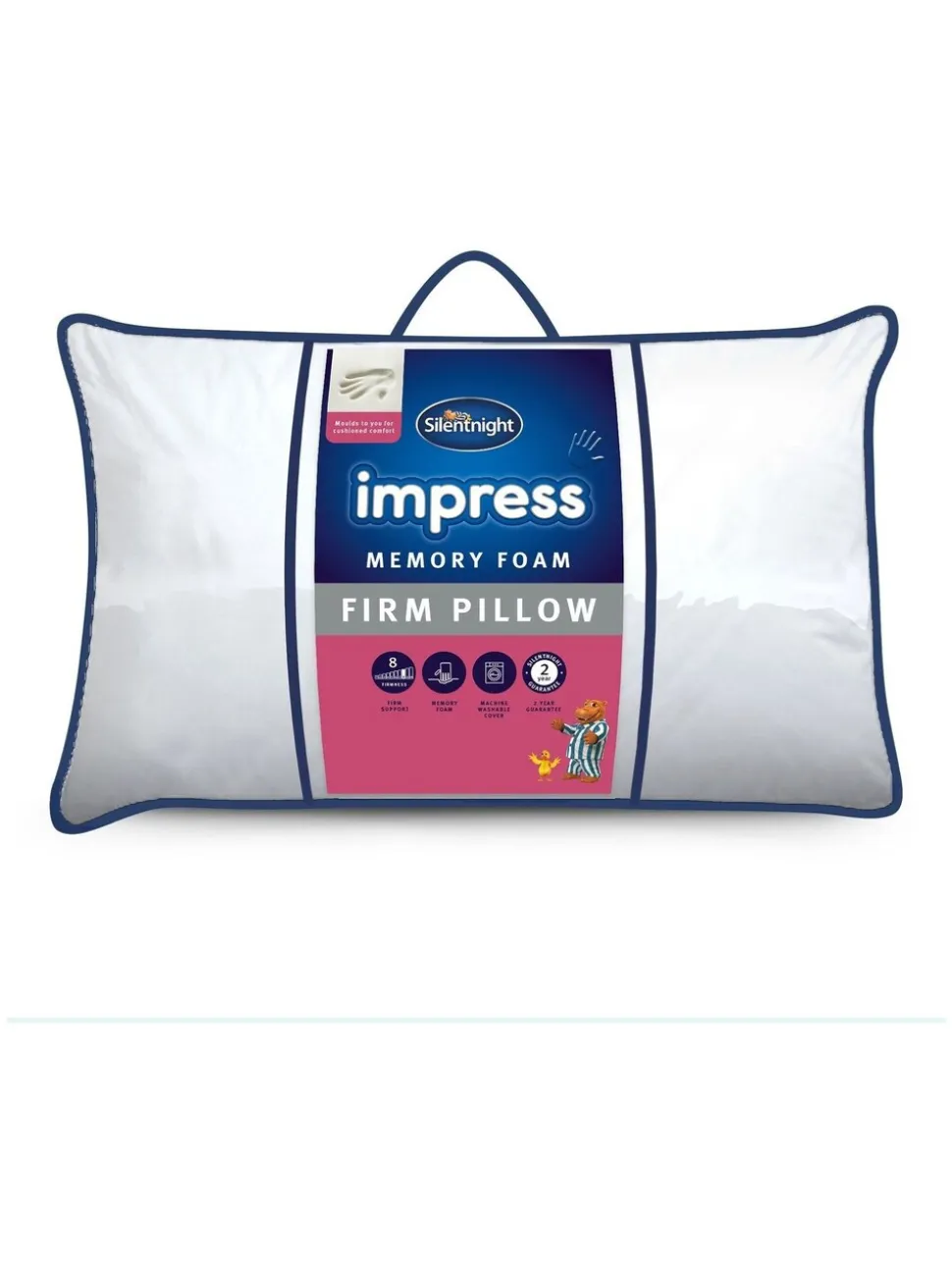 Silentnight Impress luxe kussen van geheugenschuim - Stevig