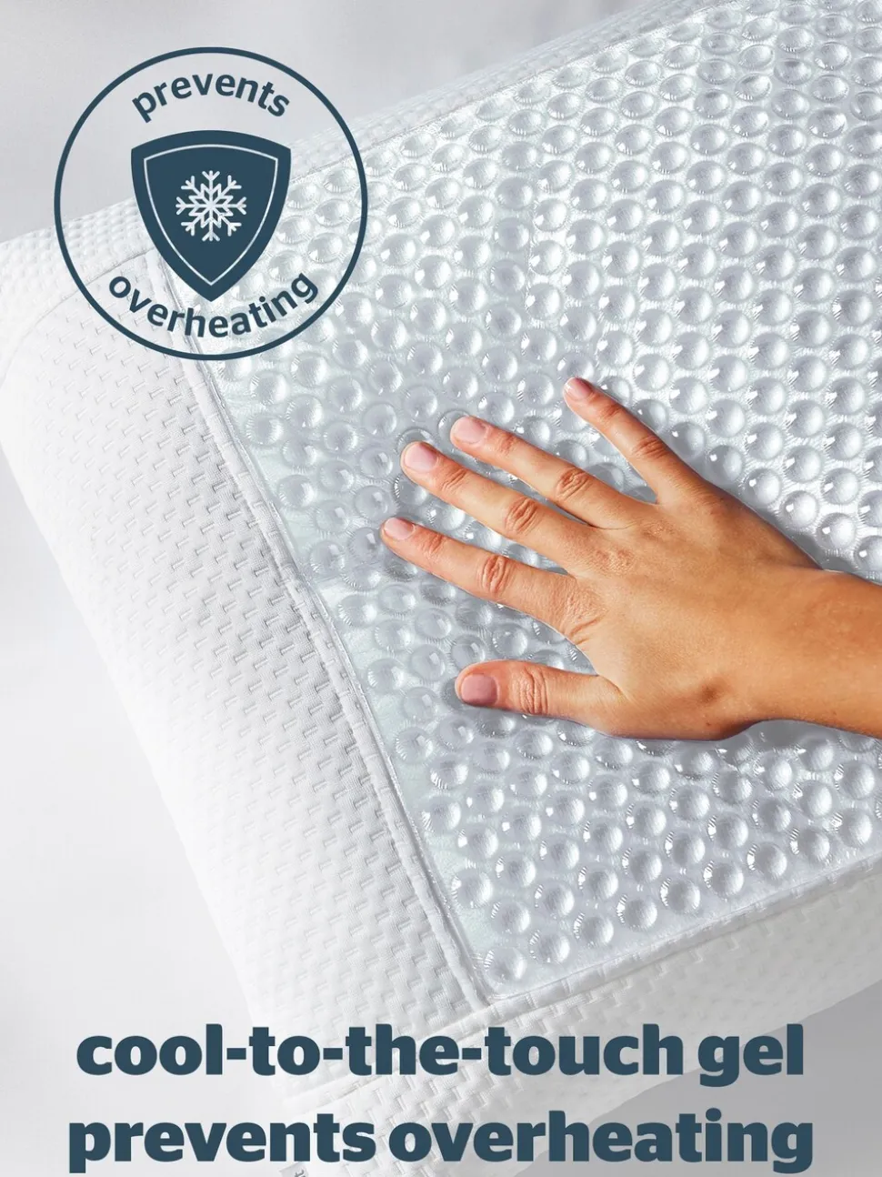 Silentnight Medium Wellbeing koel aanvoelend kussen