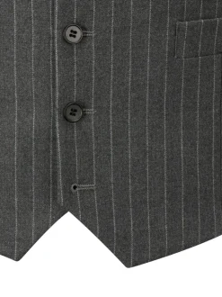 Skopes Cassius Stripe Suit Waistcoat