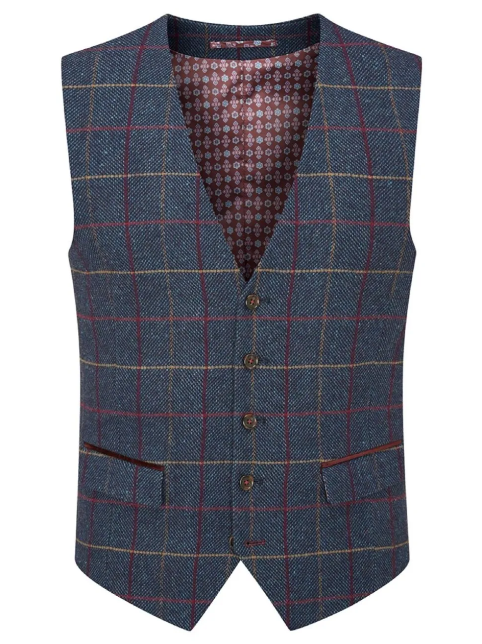 Skopes Doyle Modieus gilet van tweed wolmix
