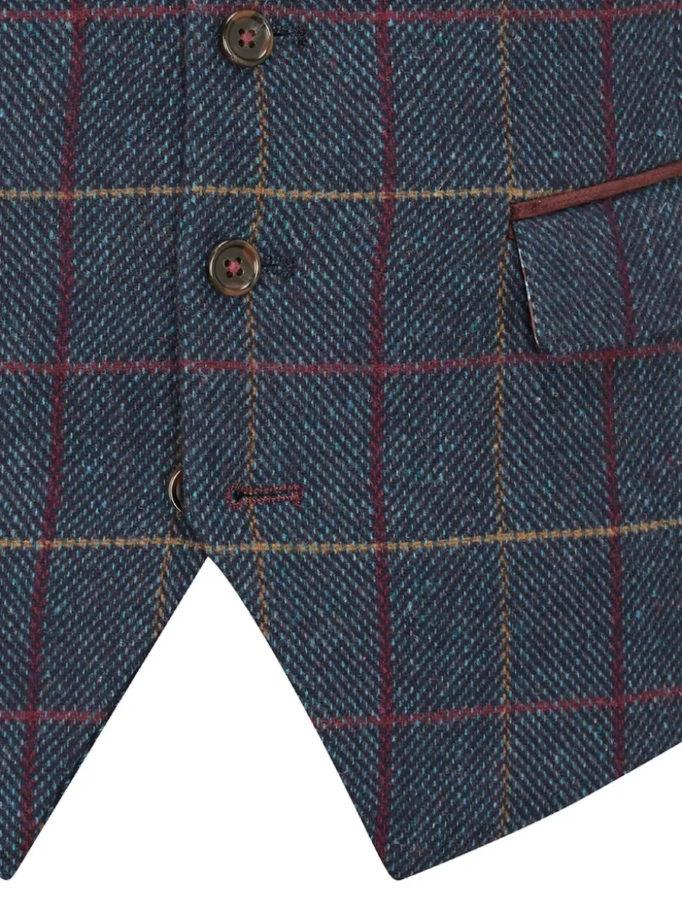 Skopes Doyle Modieus gilet van tweed wolmix