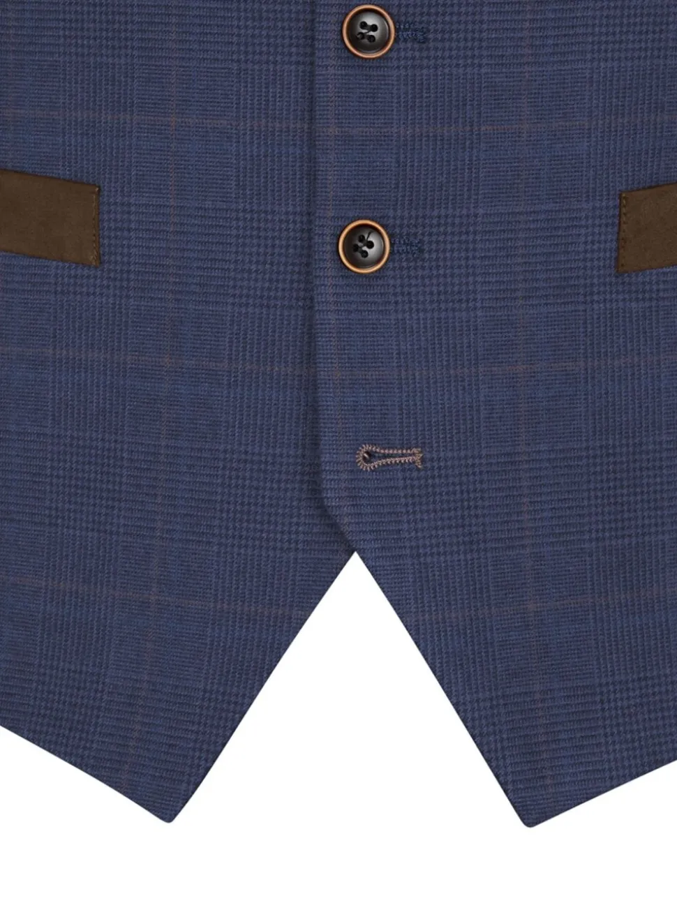 Skopes Guildford Suit Soft Touch Check Waistcoat