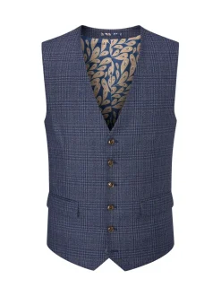 Skopes Woolf ruit maatgesneden gilet
