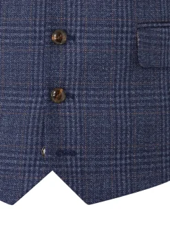 Skopes Woolf ruit maatgesneden gilet