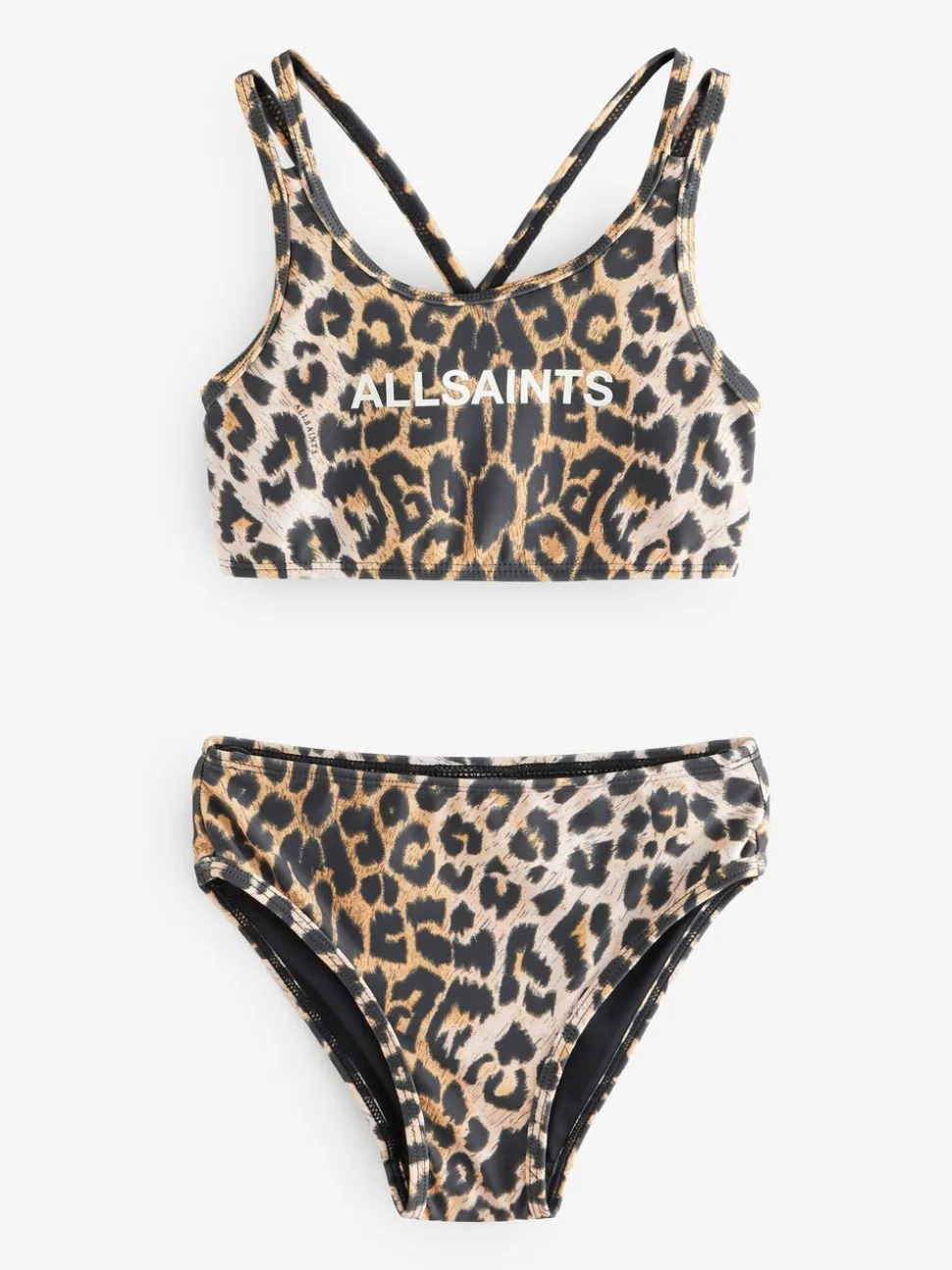 smALLSAINTS bikiniset met bandjes en logoprint