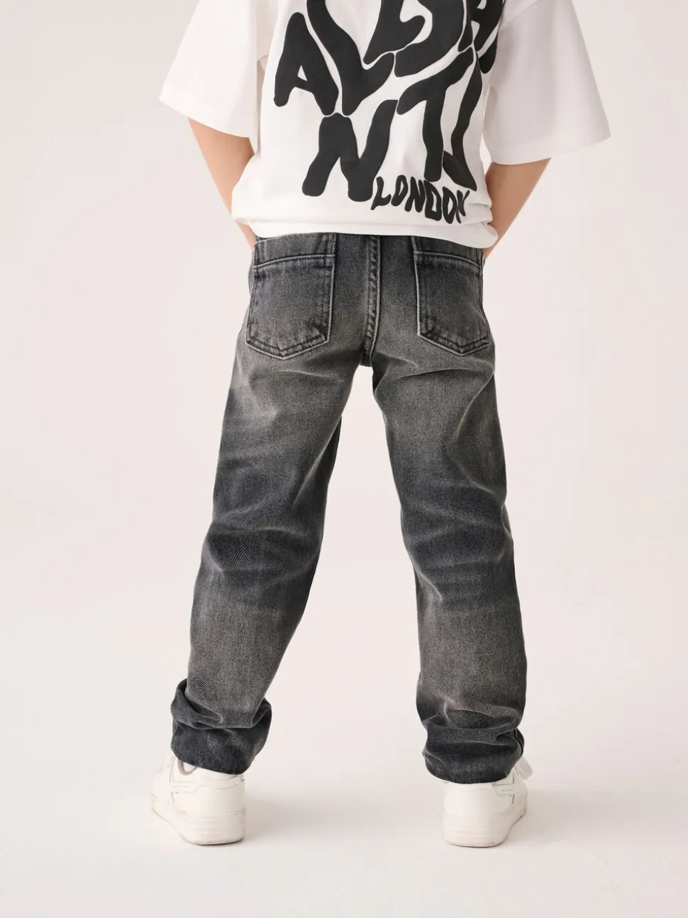 smALLSAINTS Boys Straight Fit Denim 100% Cotton Jeans