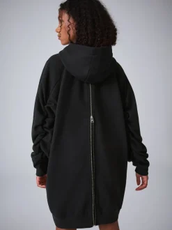smALLSAINTS Dana Zip Oversized Hoodie Dress