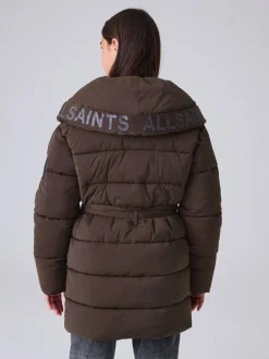 smALLSAINTS Gevoerde jas met strikceintuur