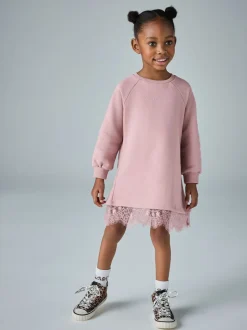 smALLSAINTS Lee Lace Younger Girls Sweat Dress