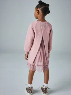 smALLSAINTS Lee Lace Younger Girls Sweat Dress