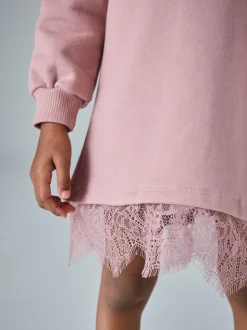 smALLSAINTS Lee Lace Younger Girls Sweat Dress