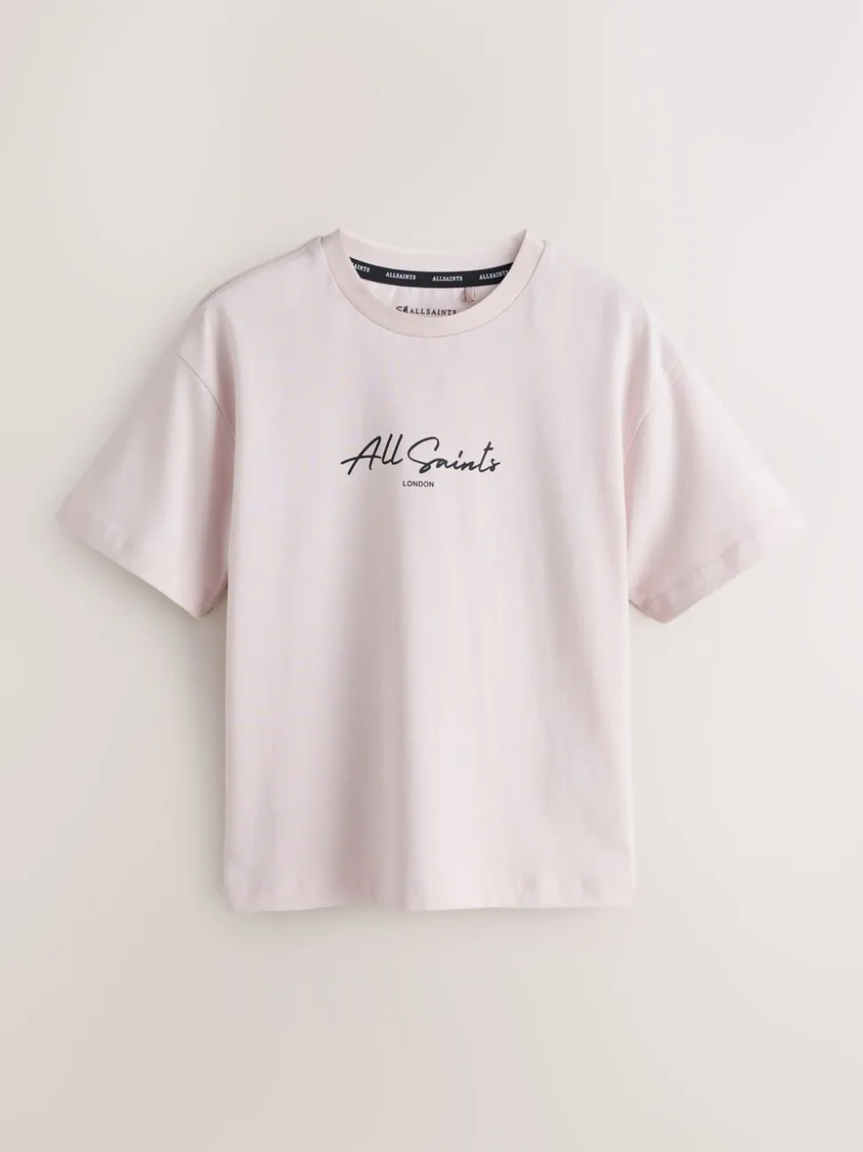 smALLSAINTS Script Logo Crew Neck Relaxed T-Shirts 3 Pack