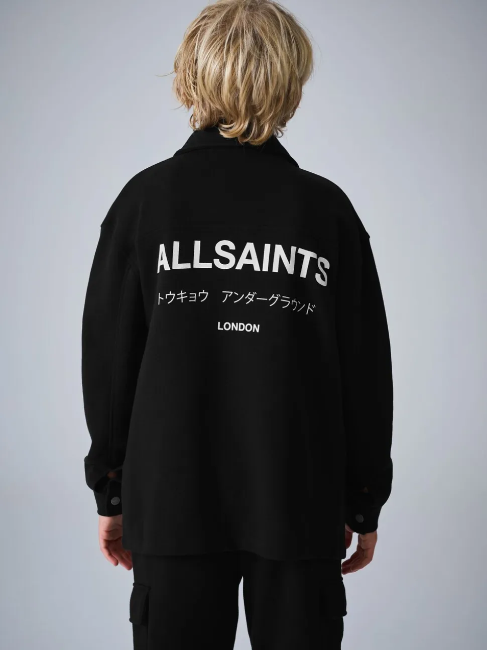 smALLSAINTS Sweat Shacket T-Shirt and Shorts 3 Piece Set
