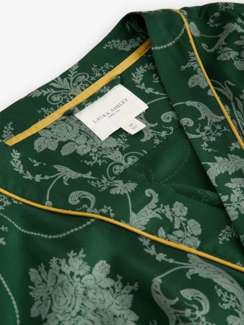 Smaragdgroen - Laura Ashley Josette badjas