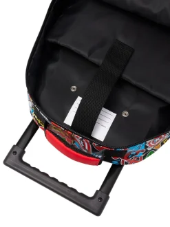 Smiggle Marvel Trolley Backpack with Light Up Wheels