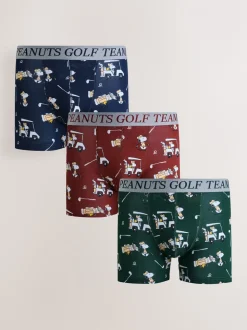 Snoopy Golf Print - Boxershorts
