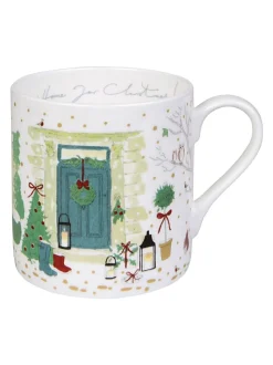 Sophie Allport Holly & Berry Wonen voor Kerstmis Mok