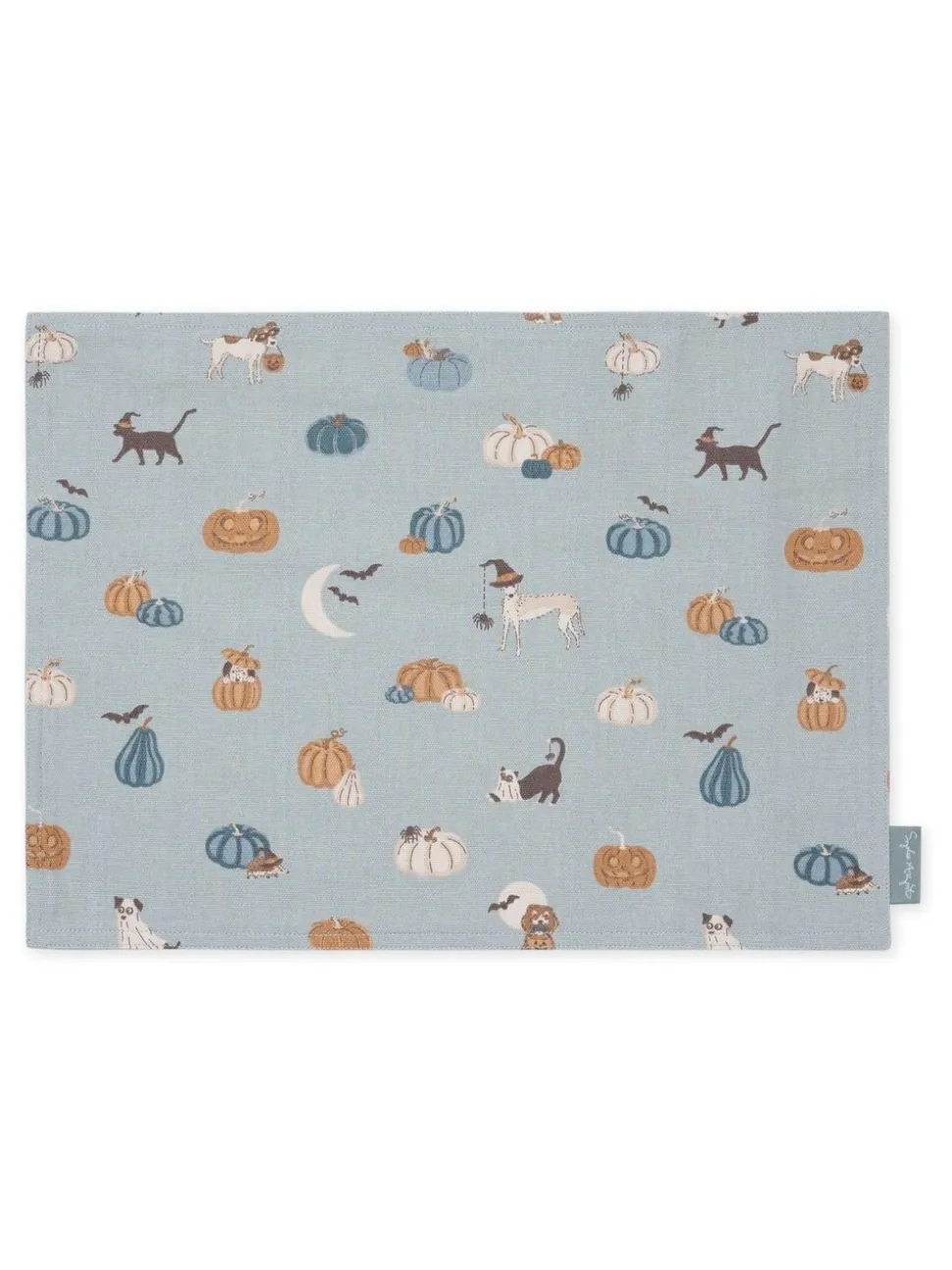 Sophie Allport Paws & Pumpkins wasbare placemats set van 2