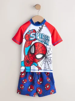 Spiderman - Set van surfhemdje en zwembroek (3mnd -7jr)