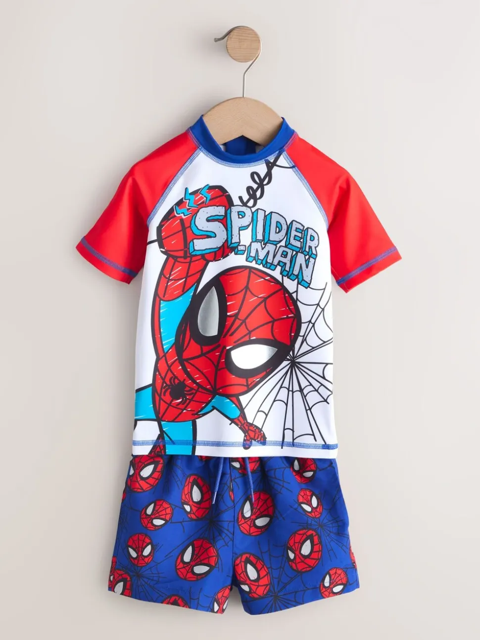 Spiderman - Set van surfhemdje en zwembroek (3mnd -7jr)