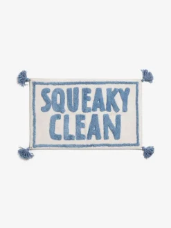Squeaky Clean Slogan Bath Mat