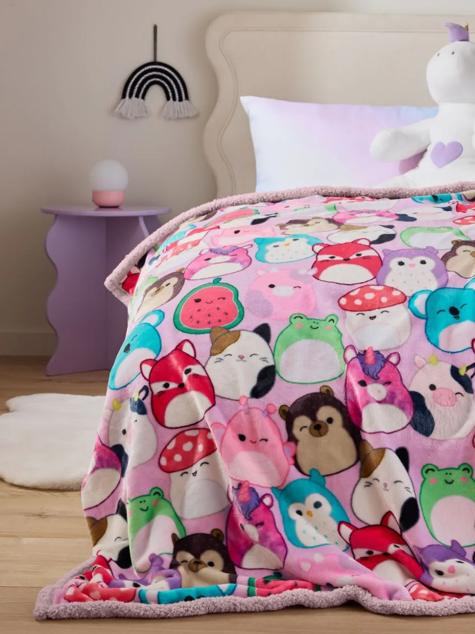 Squishmallows Fleece Bedloper
