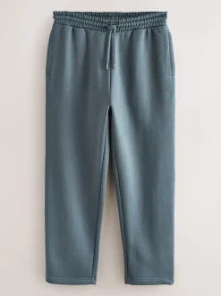 Staalblauw - Straight fit - Relaxed Fit Brushback Heavyweight Joggers
