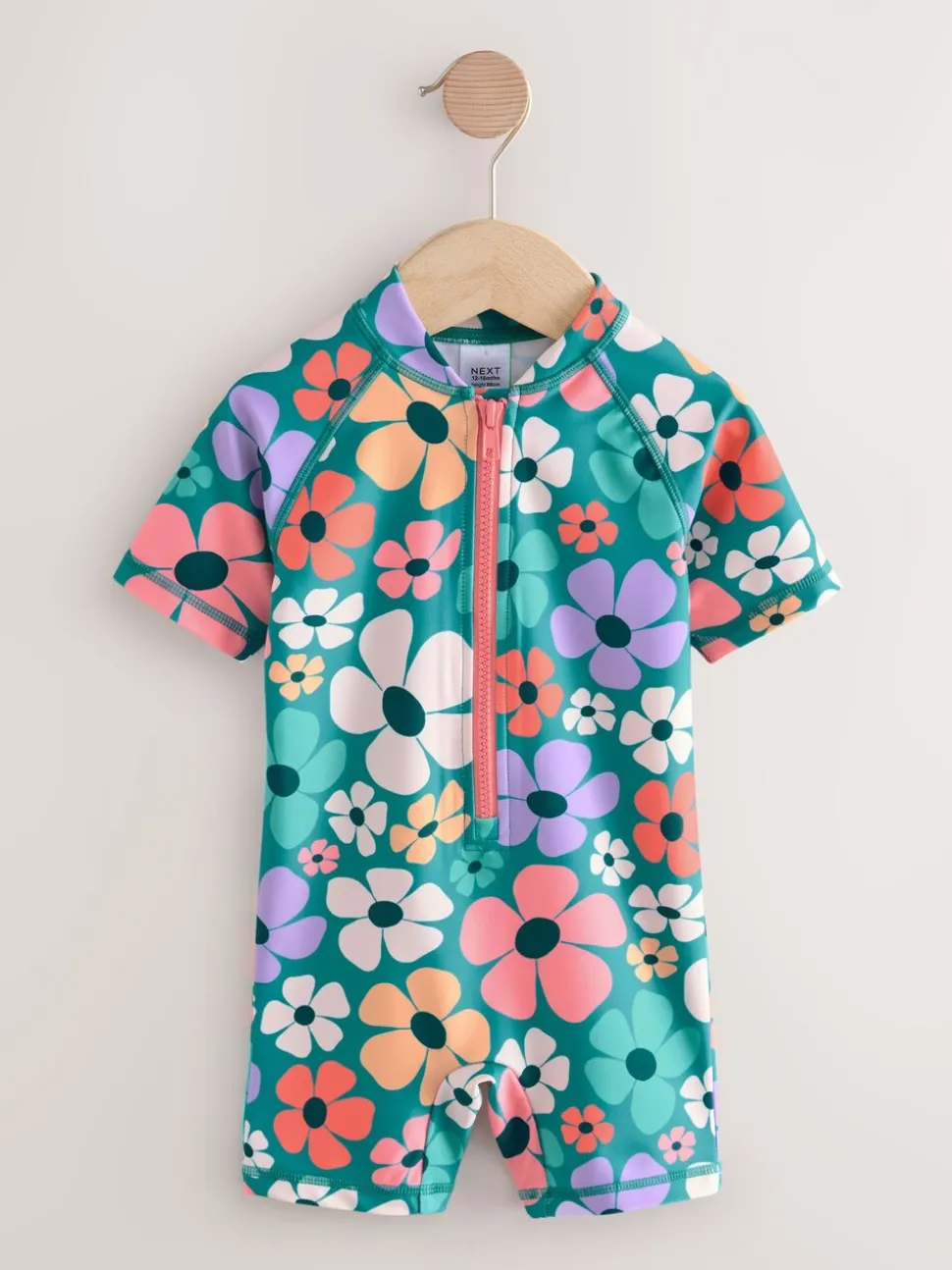 Stampy Bloemenprint - Zonbeschermend badpak (3 mnd-10 jr)