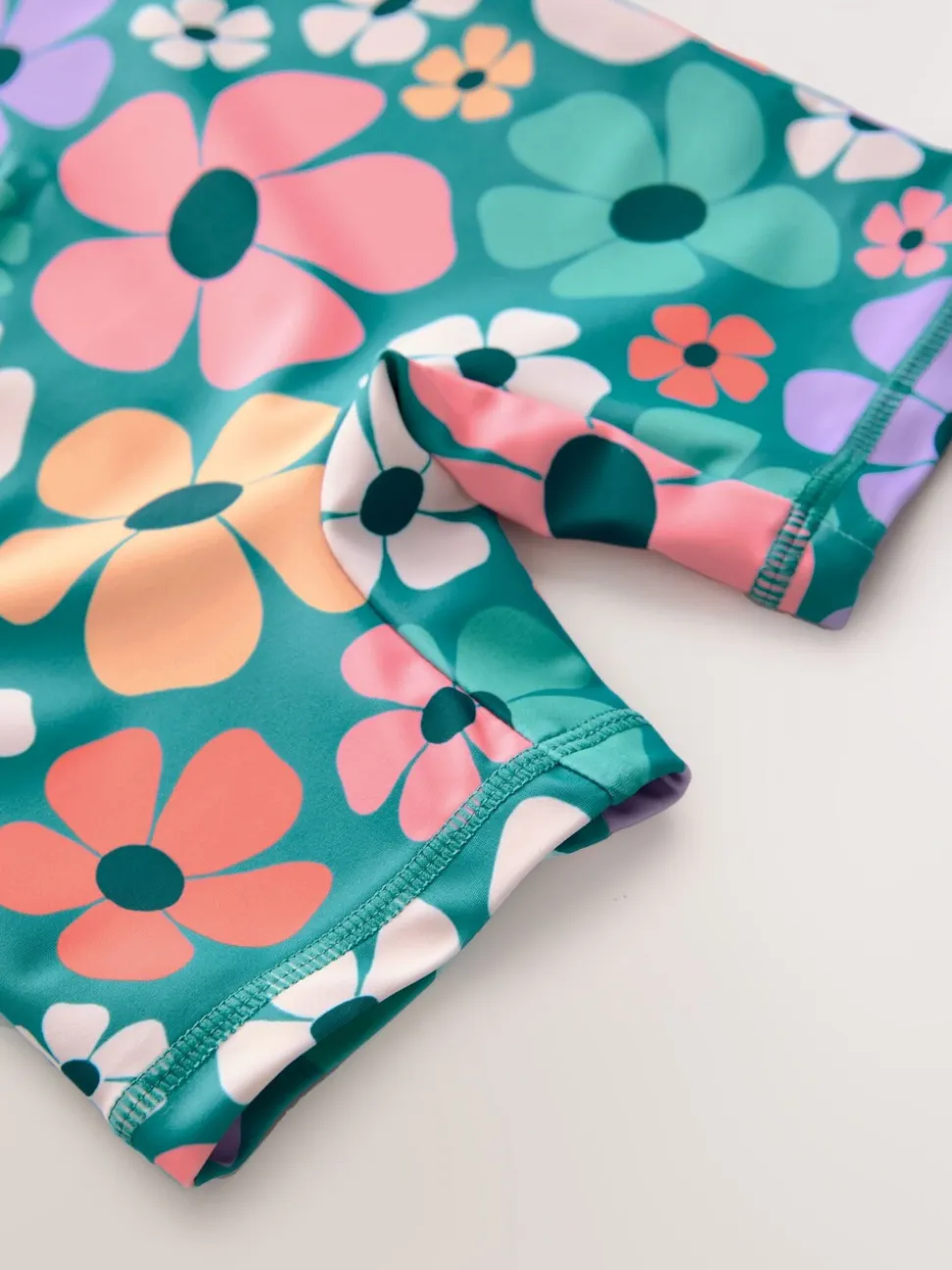 Stampy Bloemenprint - Zonbeschermend badpak (3 mnd-10 jr)