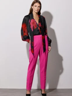 Star by Julien MacDonald getailleerde Broeken met knoopdetail