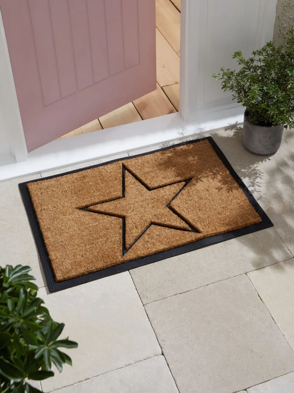 Star Motif Doormat